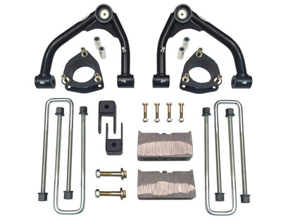 Tuff Country 07-18 Chevy Silverado 1500 2wd 4in Lift Kit (w/1 Pc OE Cast Stl Up Arms No Shocks)