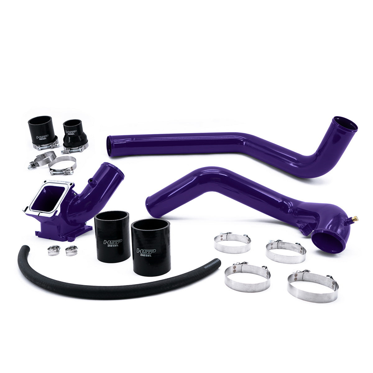 2006-2010 Chevrolet / GMC Intercooler Charge Pipe Bundle Illusion Purple