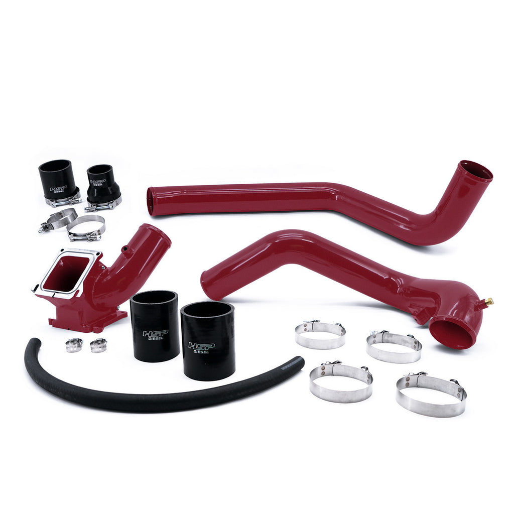 2006-2010 Chevrolet / GMC Intercooler Charge Pipe Bundle Illusion Cherry