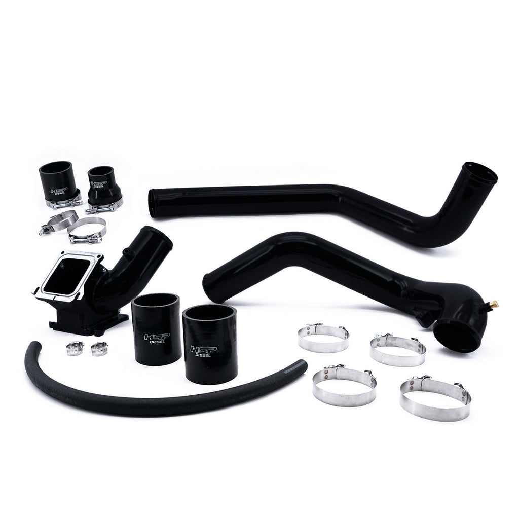 2006-2010 Chevrolet / GMC Intercooler Charge Pipe Bundle Silk Satin Black