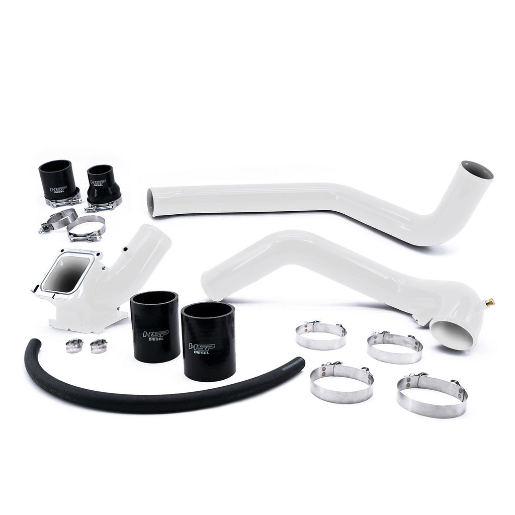 2006-2010 Chevrolet / GMC Intercooler Charge Pipe Bundle Polar White