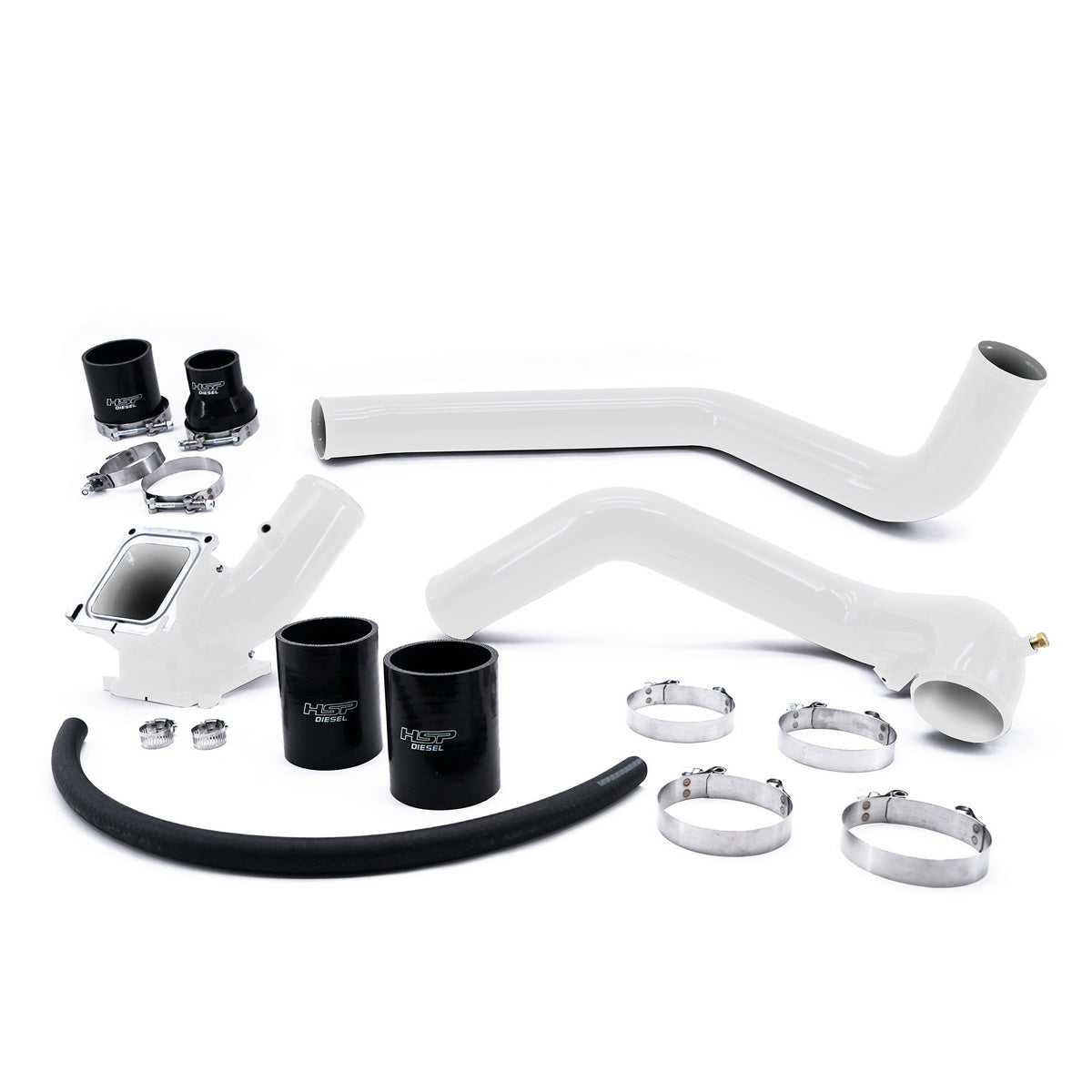 2006-2010 Chevrolet / GMC Intercooler Charge Pipe Bundle Polar White