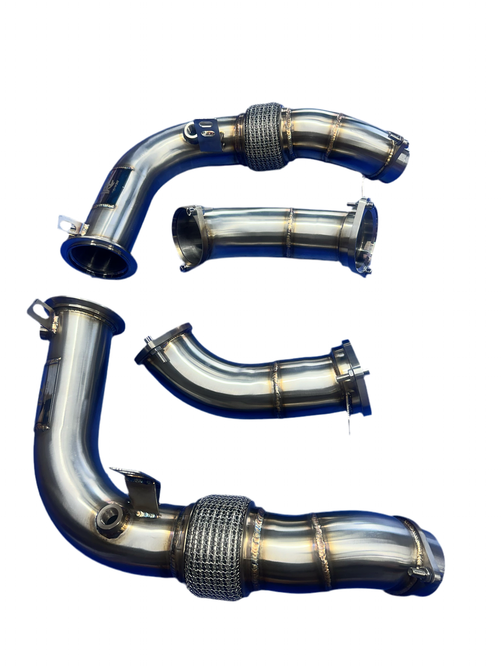 IRL BMW X5M X6M S68 Downpipes by IRL Exhaust