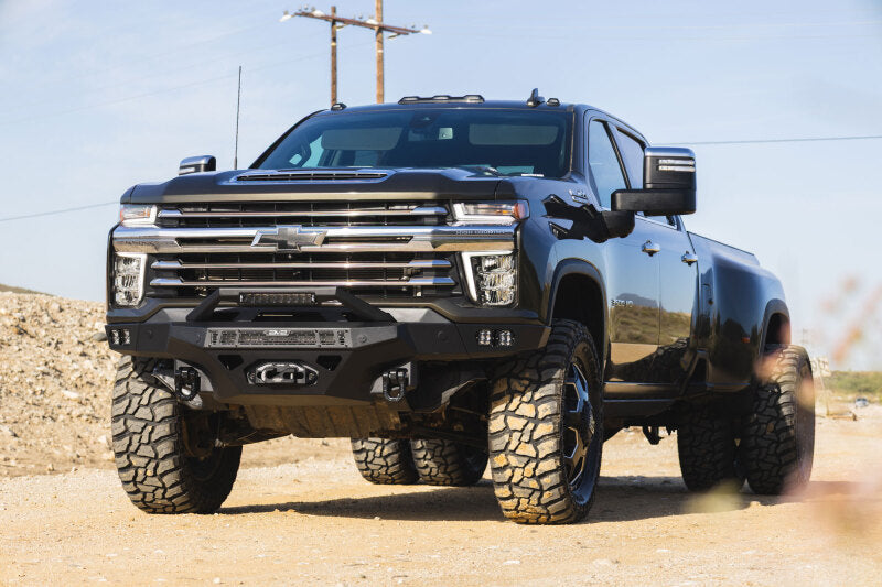 DV8 Offroad 20-23 Chevrolet Silverado 2500/3500 Spec Series Front Bumper w/ Winch