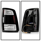 Spyder 19-24 Dodge Ram 2500/3500 HD LED Tail Lights - Blk (ALT-YD-DR19HDLEDBSAP-GRSEQ-BK)