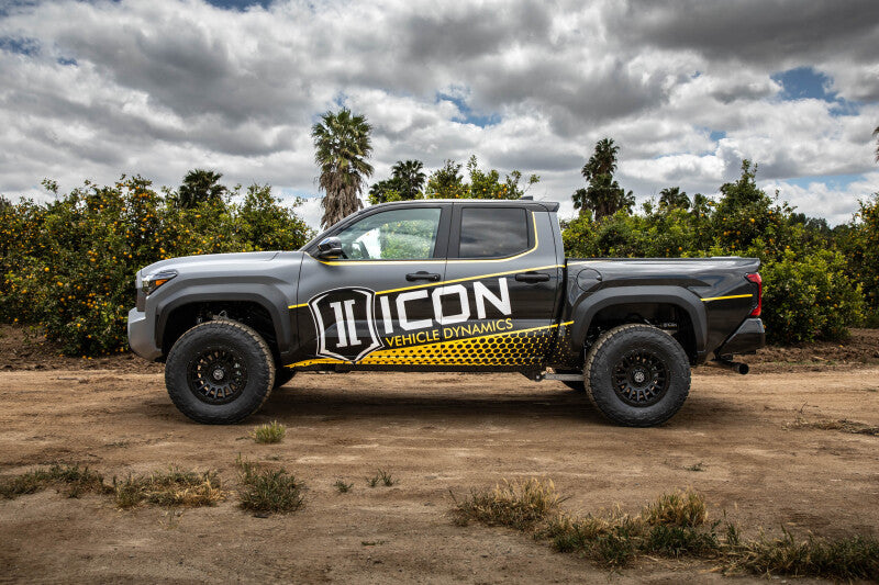 ICON 2024 Toyota Tacoma 1.25-3in Stage 9 Suspension System - Billet (w/ Triple Rate Spring)