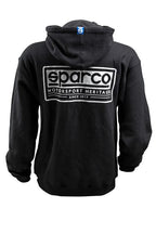 Sparco Sweatshirt Hooded Heritage Blk Sm