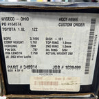 JE Pistons Toyota 1.8L 1ZZFE 3.1496 Bore 1.161 Comp Height