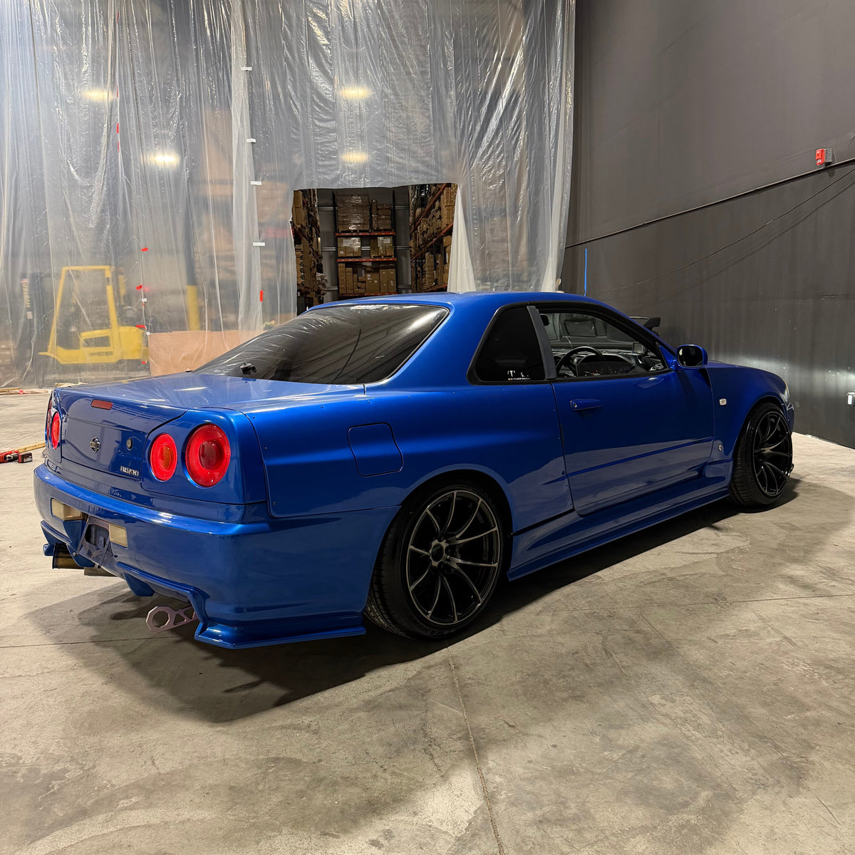 2000 Nissan Skyline R34 GTT Bayside Blue by Bull Boost Performance