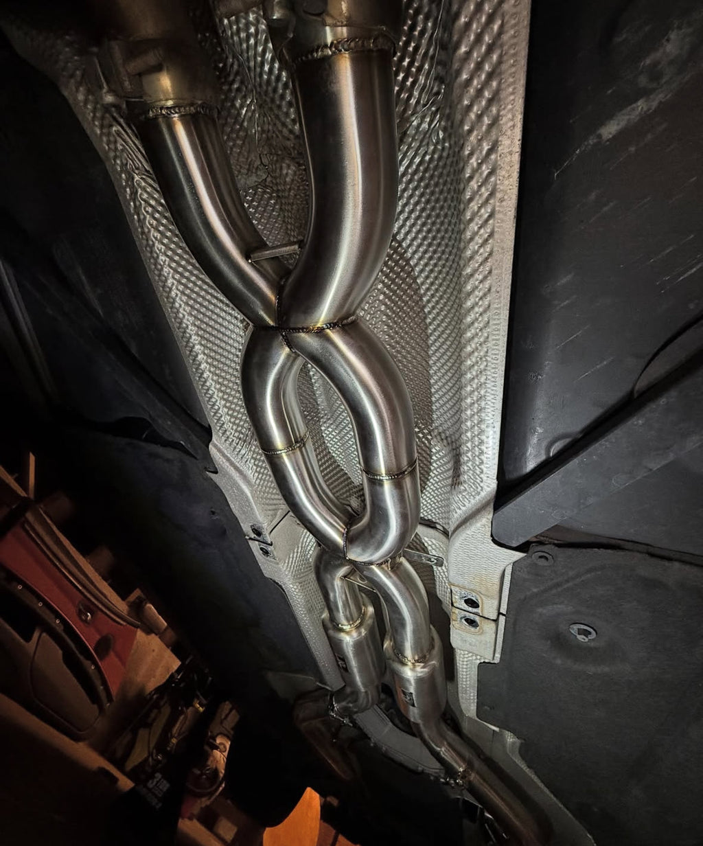 IRL E9x Double X Pipe by IRL Exhaust