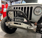 Front Diamond Series Stubby Bumper for Jeep TJ Wrangler (97-06) By Gatekeeper Off-Road
