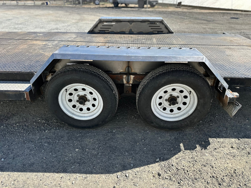 Heavy Duty Weld on DIY Drive Over Trailer Fender Kit Bare Steel - Pair By Gatekeeper Off-Road