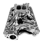 Edelbrock RPM Air-Gap Small Block Ford 351W Intake Manifold - Chrome Plasma Finish