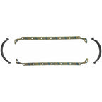 Fel-Pro Dodge D150 OS 6566 C-2 Engine Oil Pan Gasket Set Blue Stripe cork-rubber