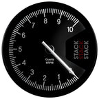 Autometer Stack Professional Action Replay 125mm 0-10K RPM Tachometer - Black