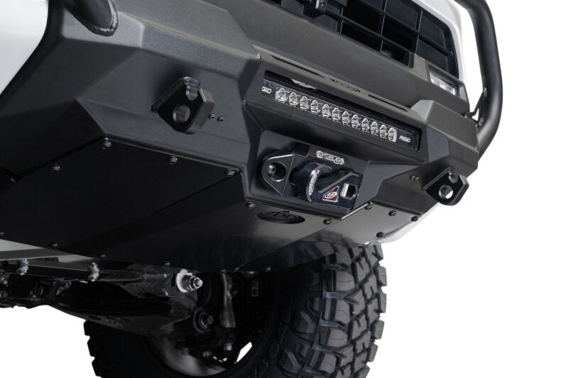 Addictive Desert Designs 2025 Toyota 4Runner Stealth Center Mount Front Bumper w/ Top Hoop