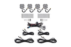Diode Dynamics Rock Light - Amber/White - M8 4-Pack
