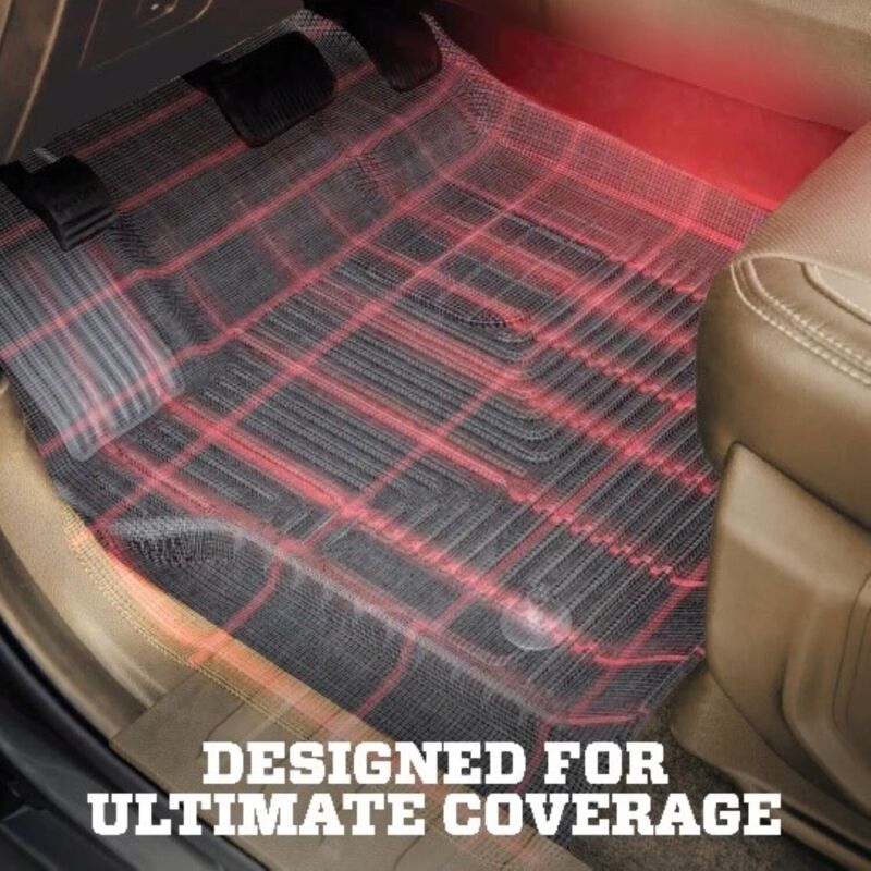 Husky Liners 14-20 Nissan Rogue / 14-15 Nissan X-Trail 2nd Row Floor Liner - Black