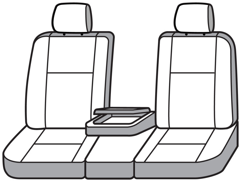Covercraft 14 Chevrolet GMC 1500 Carhartt Super Dux SeatSaver Front Row Custom Seat Cover - Gravel