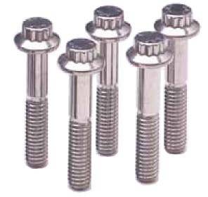 ARP 1/2-20 x 2.000 12pt Hex Black Oxide Bolts (5/pkg)
