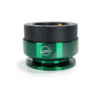 NRG Quick Release Gen 2.0 -  20 Year Anniversary Black Body / Emerald Ring