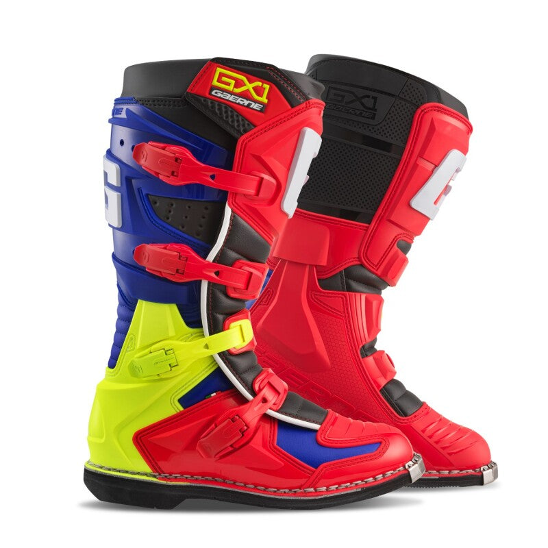 Gaerne GX1 Boot Red Multi Size - 5.5