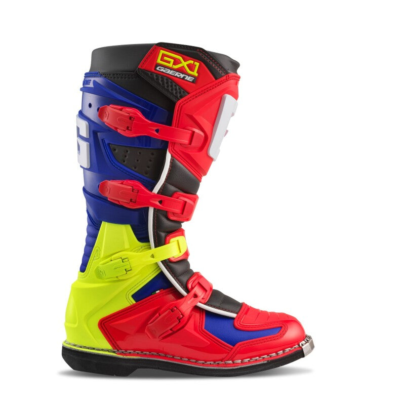 Gaerne GX1 Boot Red Multi Size - 13