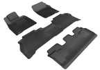 3D MAXpider 08-12 Toyota Land Cruiser Kagu Black Full Set (Hook)