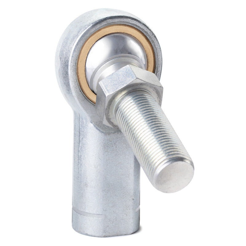 QA1 V Series 3-Pc Rod End - Female/Left Hand - 12mm Bore x M12x1.75 w/Stud - Carbon Steel