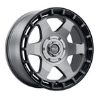 Weld Off-Road Ridge 17x9 - 5x114.3 / 5x127 BP - ET-12 - 78.1mm CB Satin Gunmetal Wheel (Black Ring)