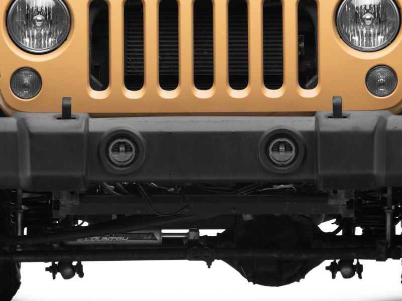 Raxiom 18-23 Jeep Wrangler JL Axial Series Angel Eye LED Fog Lights