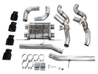 AWE Tuning 20-25 BMW X3 M/M Comp (F97) AWD SwitchPath Axle-Back Exhaust - Diamond Black Tips