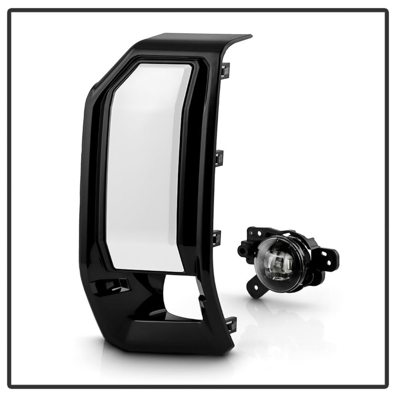 Spyder 24-25 GMC Sierra 2500HD/3500HD OEM Full LED Fog Lights w/Switch - Clear (FL-GS2024-25-LED-C)