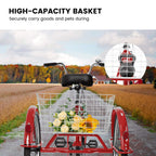 Ecarpat 24“ Single-Speed Adult Tricycle