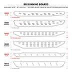 Go Rhino 20-25 Chevrolet Silverado 2500 RB30 Slim Running board + Brackets - Textured Black