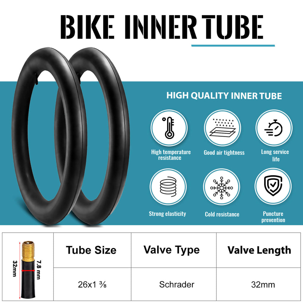 Path Bike Tube - 26×1 3/8 inch