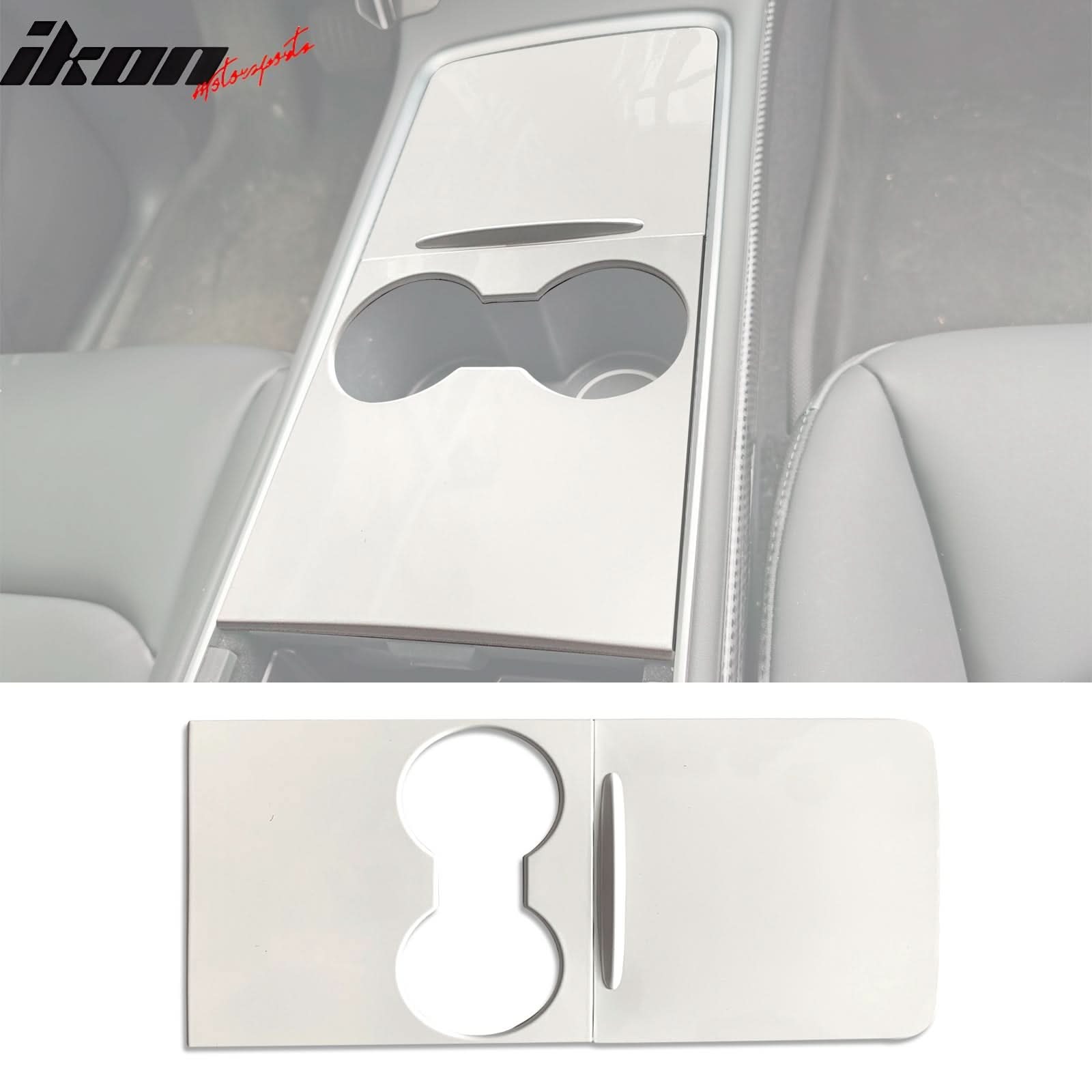 2021-23 Tesla 3 &2021-24 Tesla Y  Front Console Storage Box Cover ABS