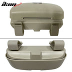 Universal Black Auto Car Sunglasses Holder Organizer Sun Visor Box ABS