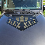 Hood Vent Kit for Jeep JK Wrangler (2007-2018) By Gatekeeper Off-Road