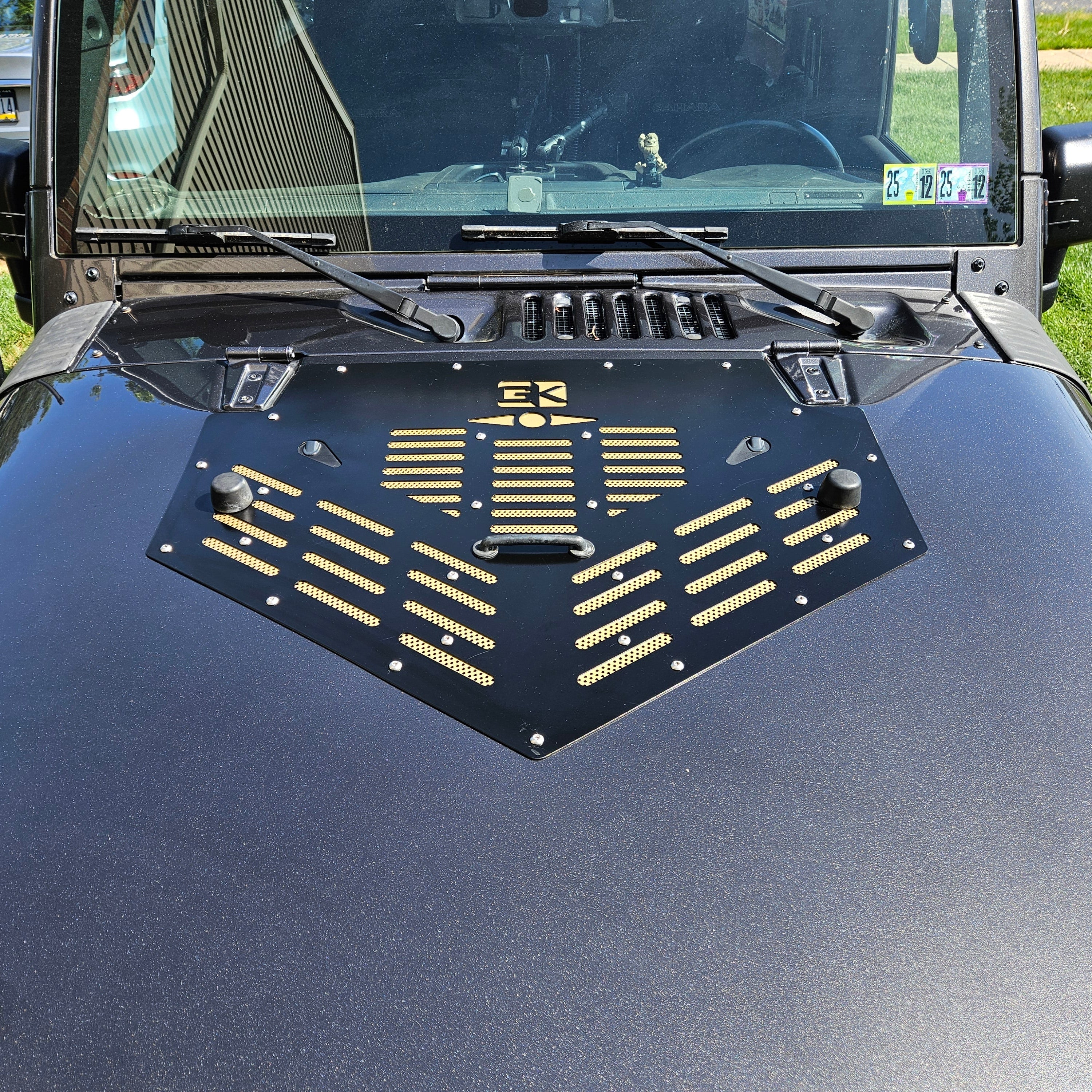 Hood Vent Kit for Jeep JK Wrangler (2007-2018) By Gatekeeper Off-Road