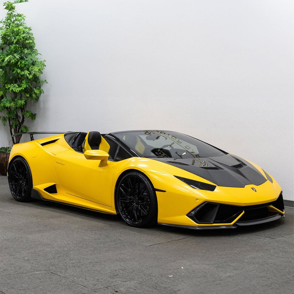 1016 Style Carbon Fiber Rear Spoiler Wing for Lamborghini Huracan LP610 LP580 - Bull Boost Performance