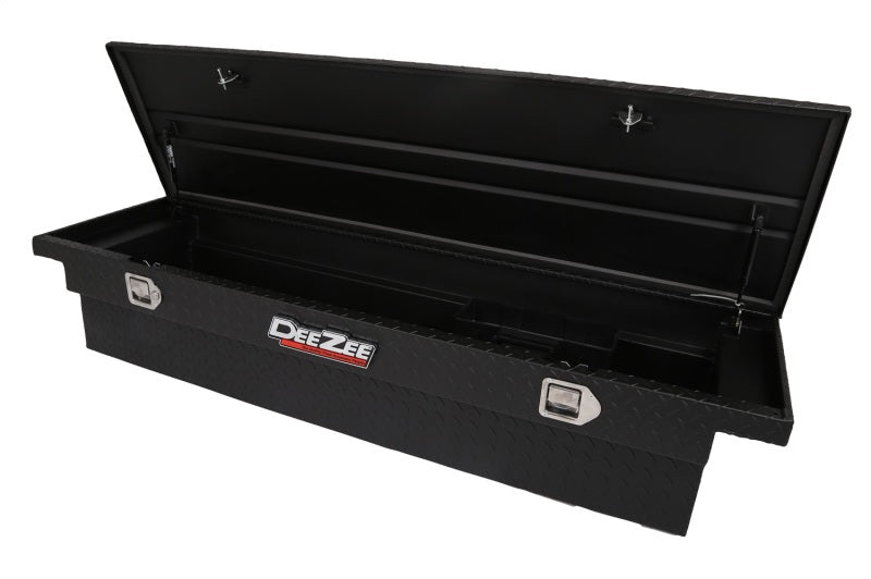 Deezee Universal Tool Box - Red Crossover - Single Lid Black BT (Low/Txt Blk)