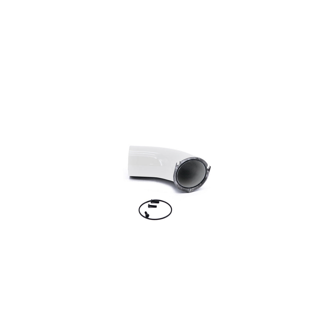 2001-2004 Chevrolet / GMC Stock Turbo Inlet Horn Polar White