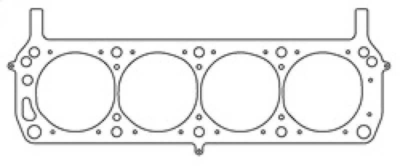 Cometic Ford 302/351W Windsor V8 .027in MLS Cylinder Head Gasket - 4.100in Bore - SVO/Yates - LHS