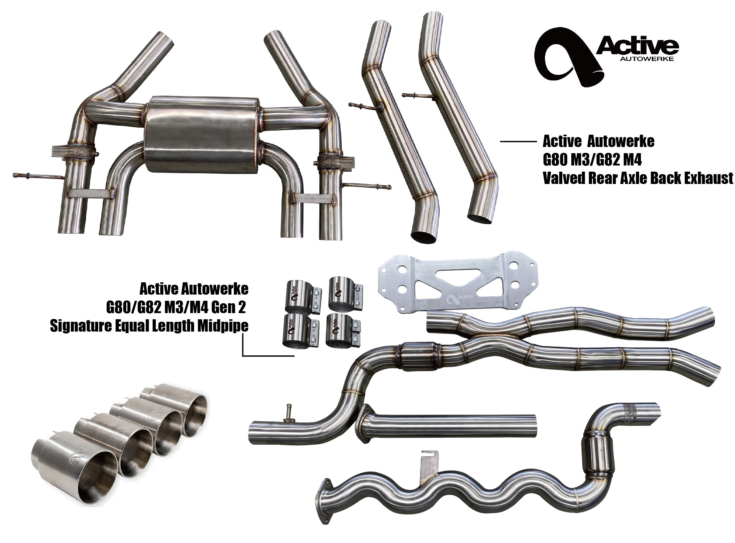 G80/G82 Exhaust Bundle Equal Length