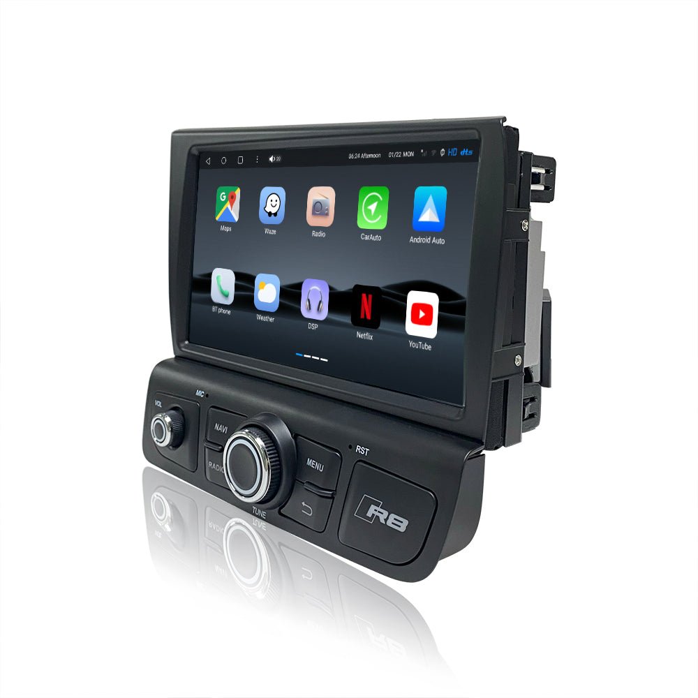 ACAR Touchscreen Upgrade for Audi R8 V8 V10 Gen1 2007-2015 New Android 13 Head Unit with CarPlay