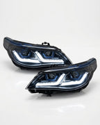 BMW 5-Series E60 E61 525i 530i 535i "Modern Style" LED Headlights (2003-2010)