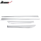 2015-2016 Toyota Camry Chrome 4PCS Lower Door Molding Trim Garnish ABS