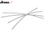 2011-2013 Hyundai Sonata Chrome 4PCS RH LH Window Top Molding Trim ABS