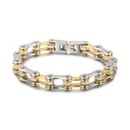 Motorcycle Chain Bracelet for Men - Stainless Steel